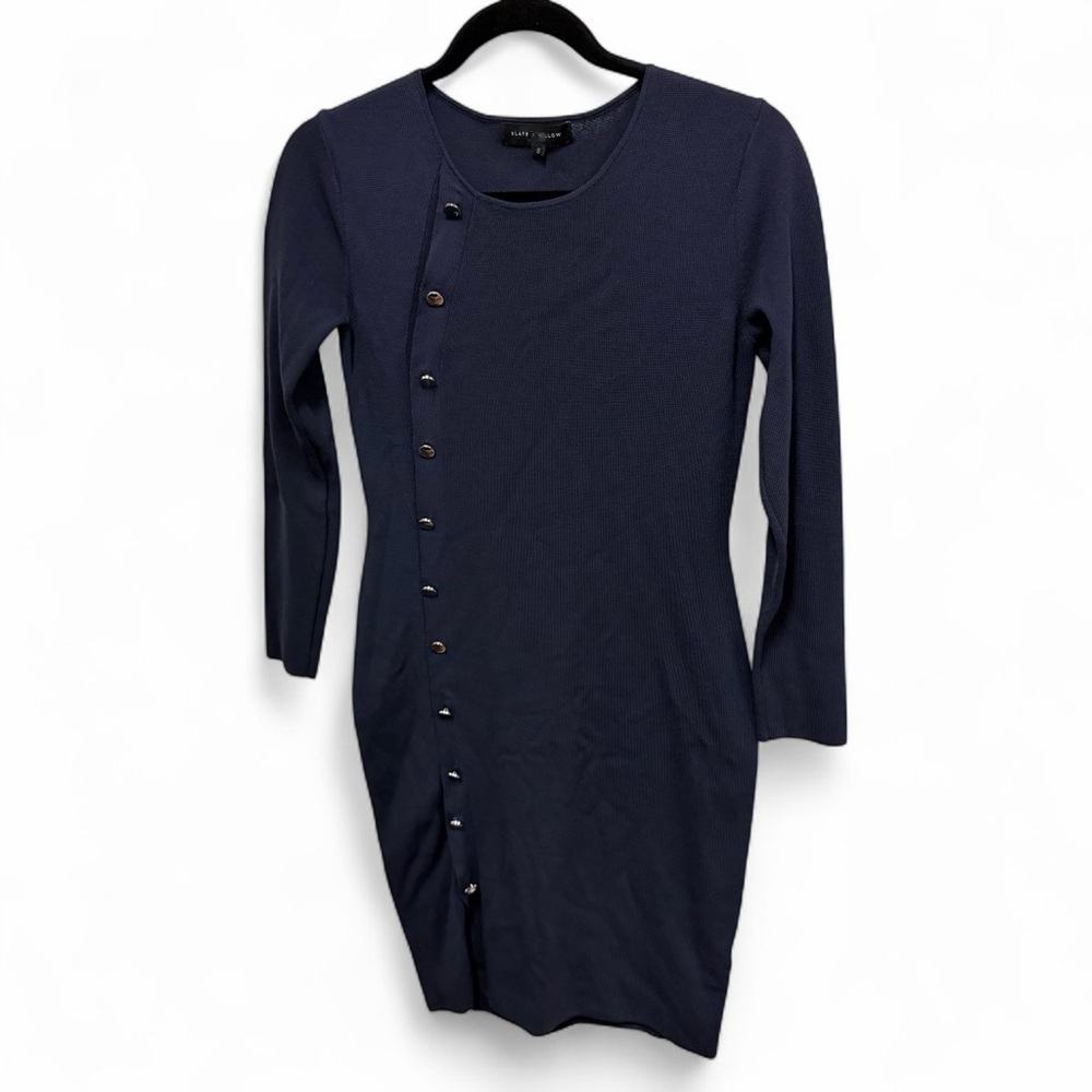 Slate & Willow bodycon sweater dress with buttons size small